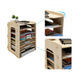 7 Tier Wood Office Paper Organizer for Desk Desktop File Holder Desk Letter Tray & A4 Paper Holder Document Storage