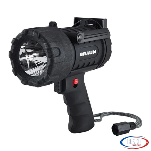 Waterproof LED Spotlight - 400 Lumen with Rechargeable Battery