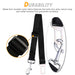 2 Pcs Adjustable Pet Dog Cat Car Seat Belt Safety Leads Vehicle Seatbelt Harness, Made from Nylon Fabric, Black