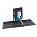 Avery Heavy Duty View Binder, Black, 2-Inch, Slant Ring, One-Touch, 530 Sheets (79390)