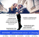 Graduated Copper Compression Socks for Men & Women Circulation 8 Pairs 15-20Mmhg - Best for Running Athletic Cycling
