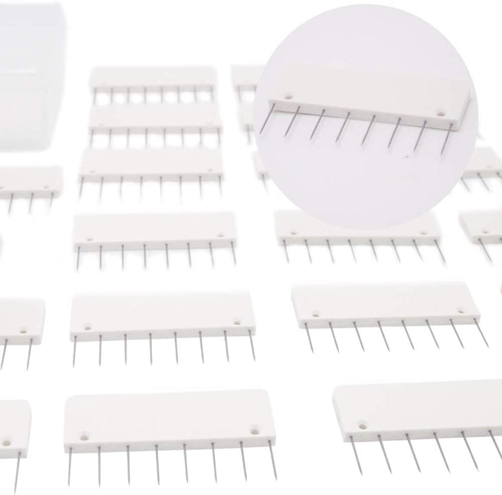 Knit Blockers & Pin Kit,Knit Blocking Combs – Set of 25 Combs for Blocking Knitting, Crochet, Lace or Needlework Projects – Extra 100 T-Pins – for Use with Blocking Mats for Knitting Mat…