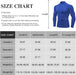 Men'S Compression Shirts Long Sleeve Athletic Running Cool Dry Top Workout Sport Baselayer Underwear