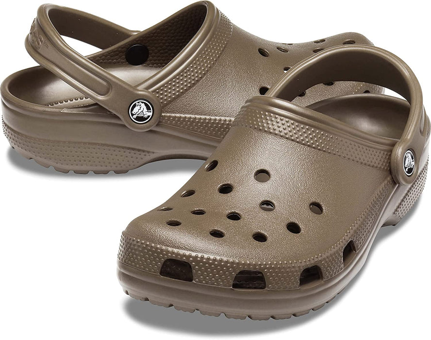 Unisex-Adult Classic Clogs (Best Sellers), Chocolate, 8 Women/6 Men