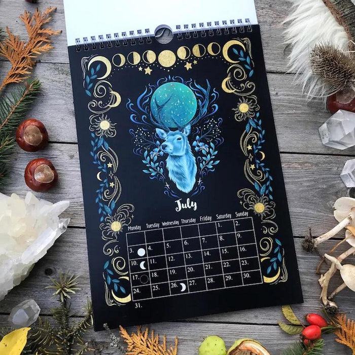 New Products 2023 New Year Wall Calendar Dark Forest Lunar