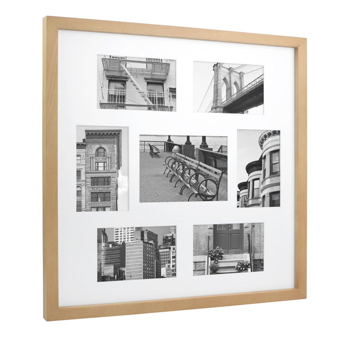 Better Homes & Gardens 18X18 Natural Wood Collage Wall Frame
