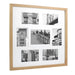 Better Homes & Gardens 18X18 Natural Wood Collage Wall Frame