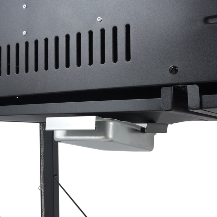 Revoace Dual Fuel Gas & Charcoal Combo Grill, Black with Stainless