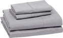Lightweight Super Soft Easy Care Microfiber Bed Sheet Set with 14-Inch Deep Pockets - Queen, Dark Gray