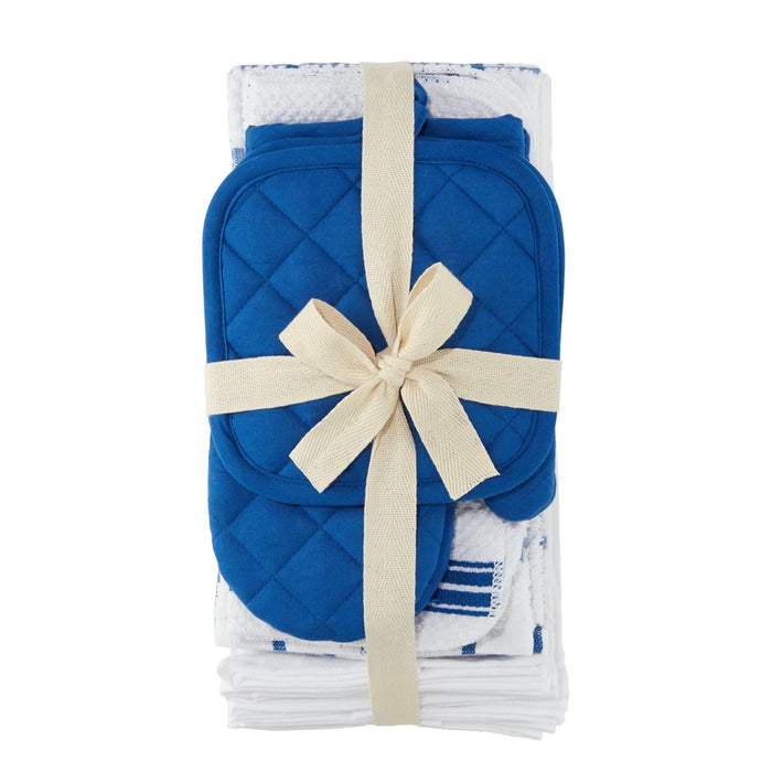 Mainstays, 20 Piece Set, Terry & Flat Kitchen Towel, Dish Cloth, Flour Sack, Oven Mitt, Pot Holder