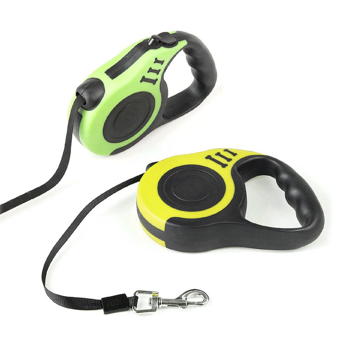 Retractable Dog Leash Pet Walking Leash with -Slip Handle for Small and Medium Pets