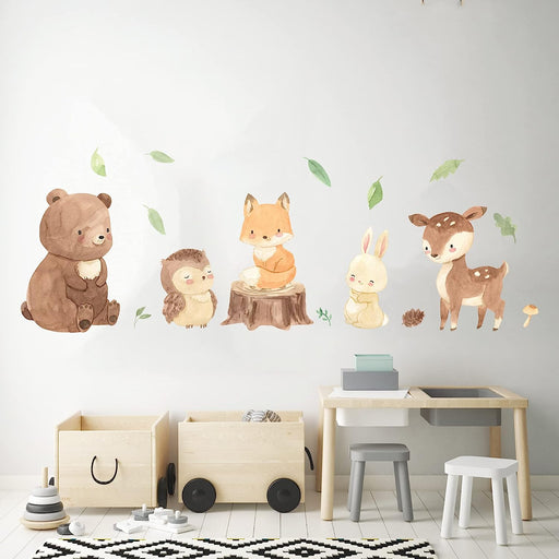 Woodland Animals Wall Decals | Animal Wall Decals | Nursery Wall Decal | Woodland Wall Decor | Nursery Decor | Woodland Wall Decal | Woodland Nursery Decor