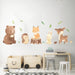 Woodland Animals Wall Decals | Animal Wall Decals | Nursery Wall Decal | Woodland Wall Decor | Nursery Decor | Woodland Wall Decal | Woodland Nursery Decor