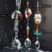 3Pcs Crystal Suncatchers for Windows Hanging Tree of Life Sun Catchers Decor with Prisms for Car, Chakra Feng Shui Decor for Home, Pack of 3