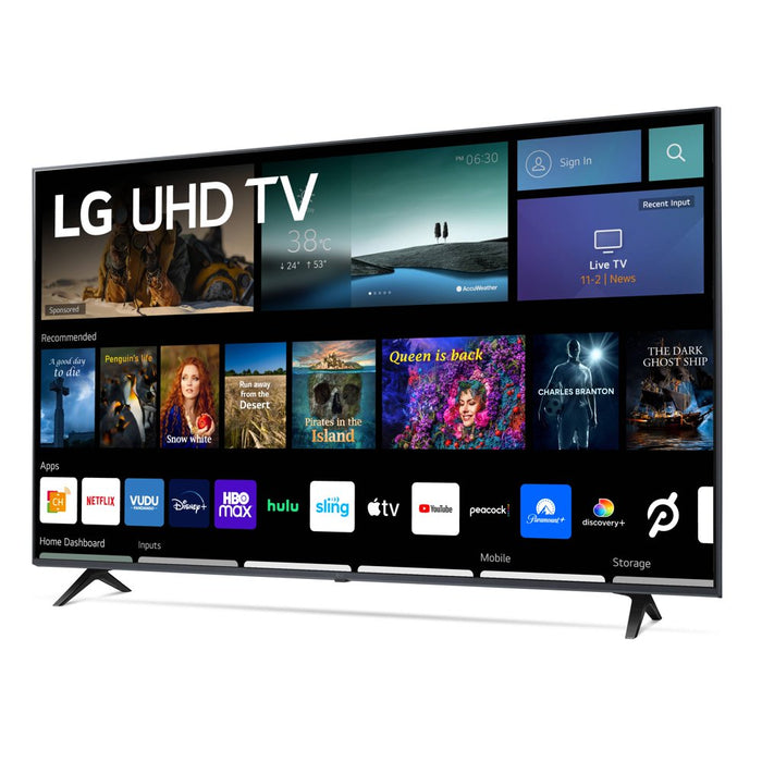 LG 55" Class 4K UHD 2160P Webos Smart TV 55UQ7070ZUE (2022 Model)