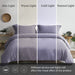 Duvet Cover Queen Size - Super Soft Light Purple Duvet Cover Set 3 Piece 100% Washed Microfiber Comforter Cover Set Bedding Set with Zipper Closure, 1 Duvet Cover 90X90 and 2 Pillow Shams