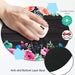 Round Mouse Pad,Black Cat Non-Slip Rubber Circular Mouse Pads Customized Designed for Home and Office,7.9 X 7.9Inch