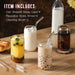 Drinking Glasses with Glass Straw 4Pcs Set - 16Oz Can Shaped Glass Cups, Beer Glasses, Iced Coffee Glasses, Cute Tumbler Cup, Ideal for Whiskey, Soda, Tea, Water, Gift - 2 Cleaning Brushes