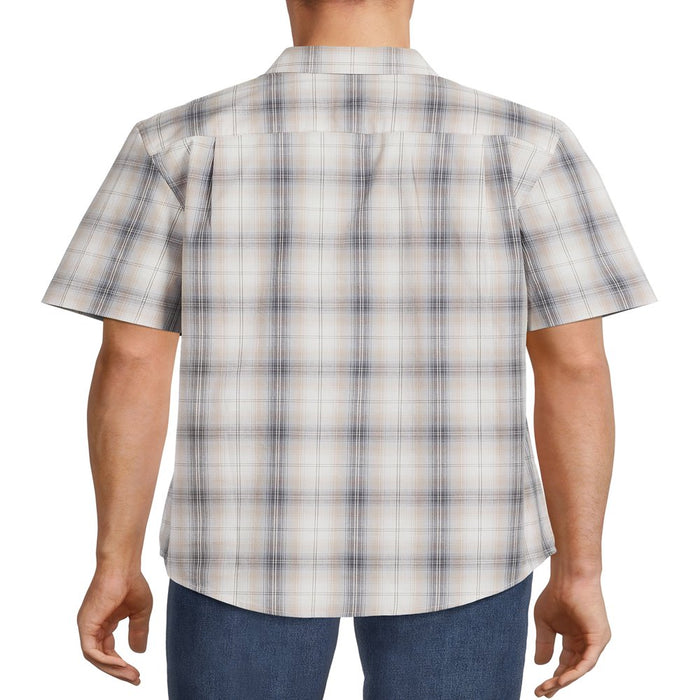 George Men’S Poplin Shirt with Short Sleeves