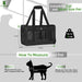 Cat Carrier Pet Carrier Portable Kitten Carrier for Small Medium Cats under 25 Lbs,Cat Carrying Case with Removable Fleece Pad,Airline Approved Soft Sided Pet Travel Carrier