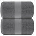 Luxury Bath Sheet Towels Extra Large 35X70 Inch | 2 Pack, Grey