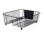 Rubbermaid Dish Rack with Utensil Holder for Kitchen Countertop, Small, Black