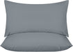 Throw Pillows Insert (Pack of 2, White) - 18 X 18 Inches Bed and Couch Pillows - Indoor Decorative Pillows