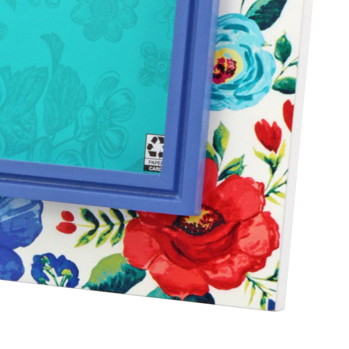 The Pioneer Woman 5X7 Blue Floral Picture Frame
