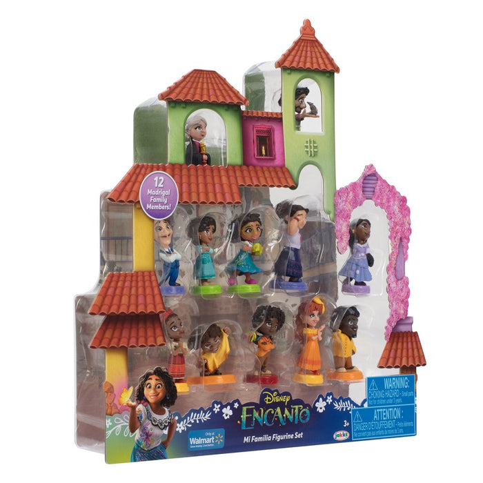 Encanto Disney Mi Familia Figurine Doll Playset, 12 Pieces