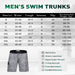 APTRO Mens Swim Trunks Swimming Shorts Board Shorts Quick Dry Summer Beach Shorts Black MK129 2XL