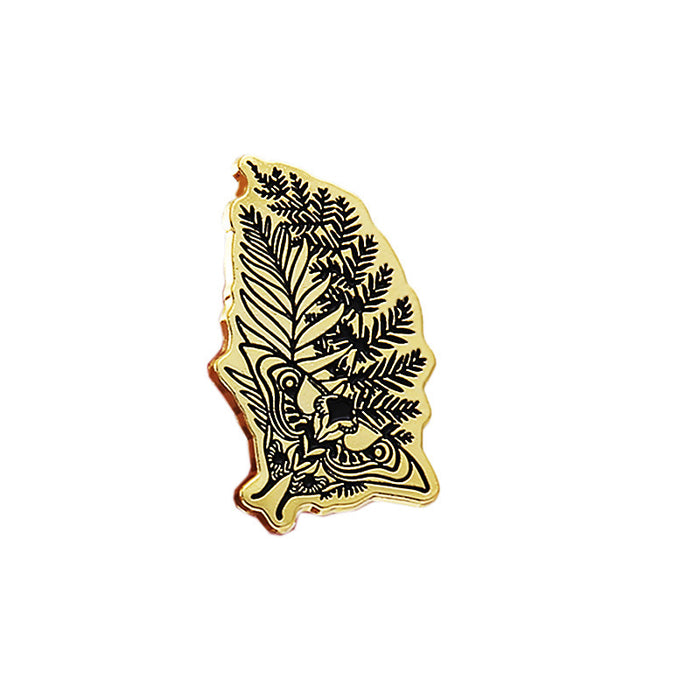 Golden Elly Tattoo Brooch One Piece Dropshipping