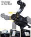 Car Vent Phone Mount, [Never Blocking Vent, Enjoy the Comfort of the A/C] Hands-Free Universal Extension Clip Air Vent Phone Holder Car Fit for All Phones Iphone Samsung More
