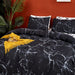 Black White Comforter Set Full Black Marble Bedding Comforter Sets Full Men Boys Women Comforter Black Comforter Sets 3Pcs Black Comforter Sets Full Size