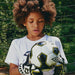 Umbro Soccer Ball Size 5 in Black, White, and Gold