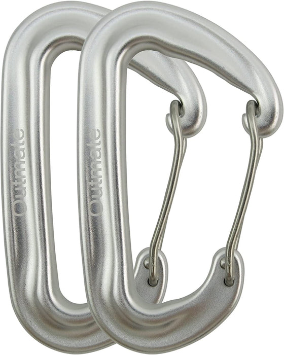 Hammock Carabiner Clip,12Kn 7075 Aluminium Alloy Carabiners,Heavy Duty Clips 2645Lbs/1200Kg,Perfect Gear for Hammocks Camping Hiking Keyring and Utility