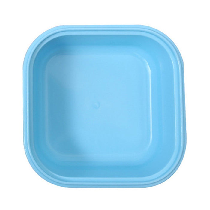 Kids Colorful Cartoon Small Lunch Box Portable Picnic 2 Layer Sealed Food Fruit Container Microwave Storage Bento Box
