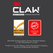 CLAW 3PH45M-4ESF Drywall Picture Temporary Spot, Holds 45 Lbs, 4 Hangers, 4 Markers/Pack, 4 Pack, Silver