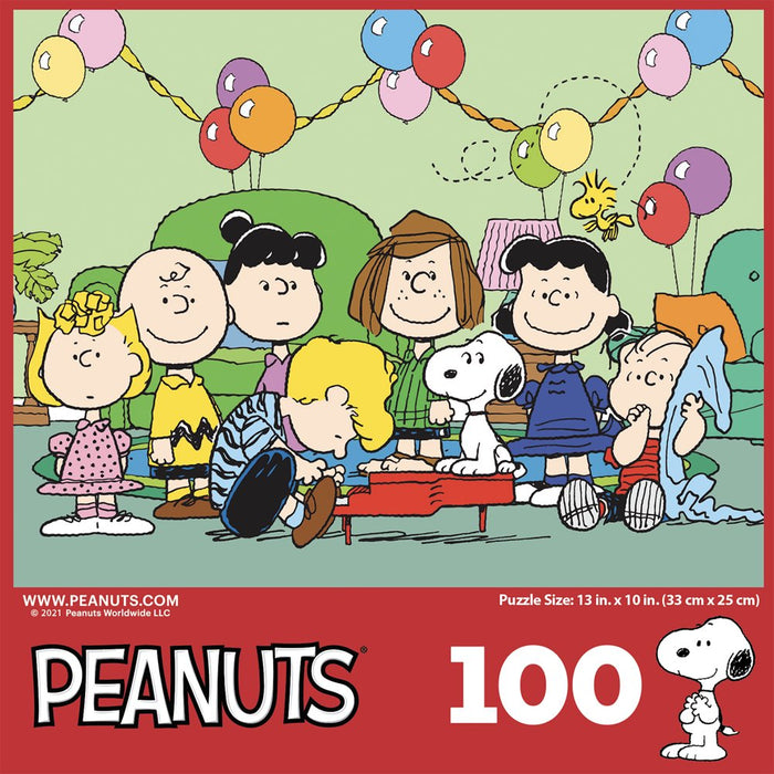Peanuts 100 Piece Jigsaw Puzzle - Birthday