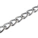 Pet Champion 5' Nylon & Steel Chain Dog Leash, Silver, M/L
