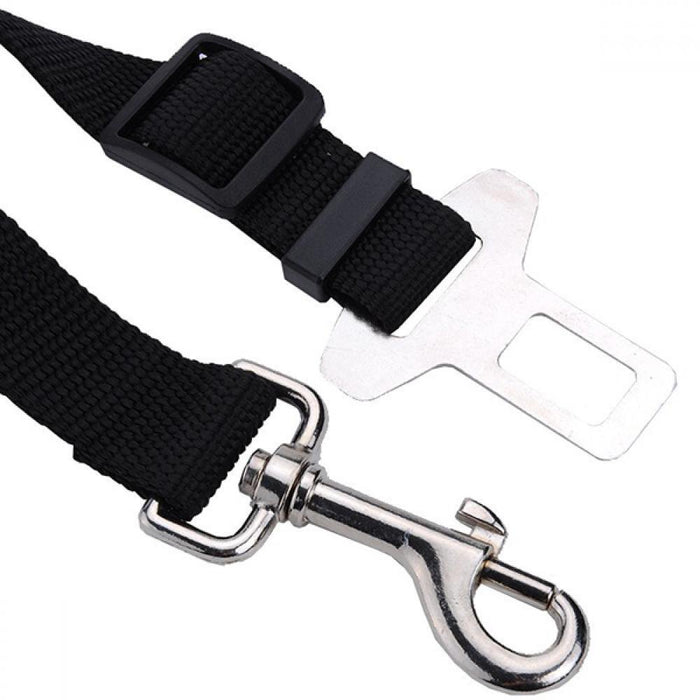 Pet Dog Cat Seat Belts, Car Headrest Restraint Adjustable Safety Leads Vehicle Seatbelt Harness