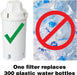Replacement Water Filters for Water Pitchers, Compatible with Brita - 3-Pack