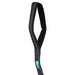 Sporn 6' Nylon, Suede & Nickel Standard Dog Leash, Black, M/L