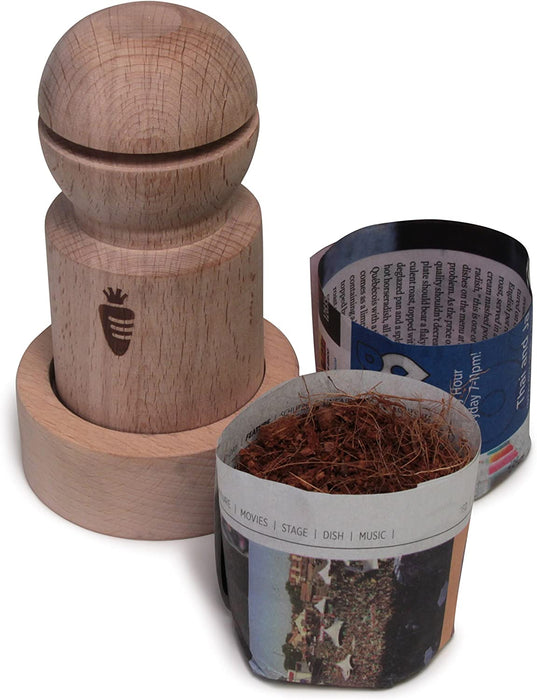 Newspaper Pot Maker for DIY Biodegradable Seedling Starter Pots