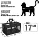 Scratchme Pet Travel Carrier Soft Sided Portable Bag for Cats, Small Dogs, Kittens or Puppies, Collapsible, Durable, Airline Approved, Travel Friendly, Carry Your Pet with You Safely and Comfortably