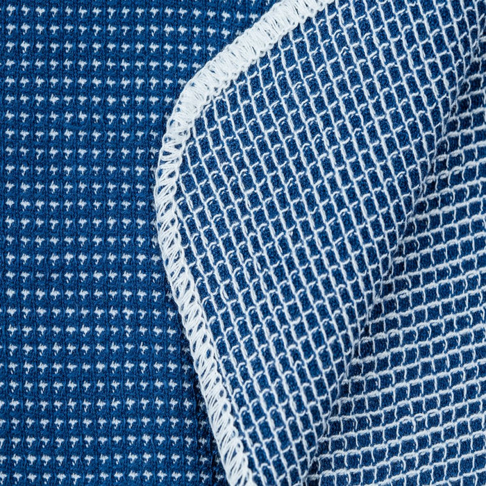 Mainstays, 18 Pack, 100% Cotton Waffle Dishcloths, Blue and Blue Stripe