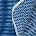 Mainstays, 18 Pack, 100% Cotton Waffle Dishcloths, Blue and Blue Stripe