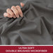 Queen Sheet Set - Hotel Luxury Bedding Sheets & Pillowcases - Extra Soft Cooling Bed Sheets - Deep Pocket up to 16 Inch Mattress - Wrinkle, Fade, Stain Resistant - 4 Piece (Queen, Gray)