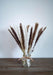 Fluffy Small Bundle of Real Natural Dried Pampas Grass Plant, Feather Length Is 25-35Cm with a Total Length of 45Cm-30 Stem Flower Arrangement for Wedding, Home Décor, Gifts