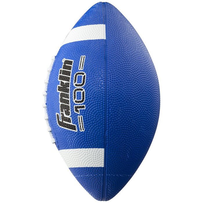 Junior Size Rubber Football - 6 Pack Deflated with Pump