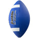Junior Size Rubber Football - 6 Pack Deflated with Pump